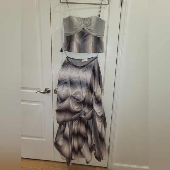 3. NWT CARLO PIGNATELLI TOP IT 42 & GATHERED DETAILED SKIRT IT 40 - Picture 1 of 11